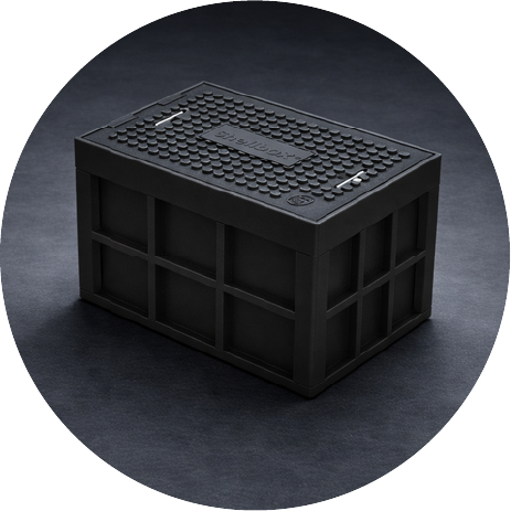 Ilustración oficial de Registro modular Shellbox Mydas